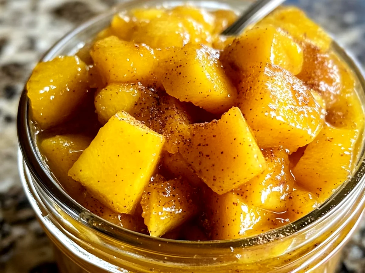 Perfect Zesty Spiced Mango-Peach Delight